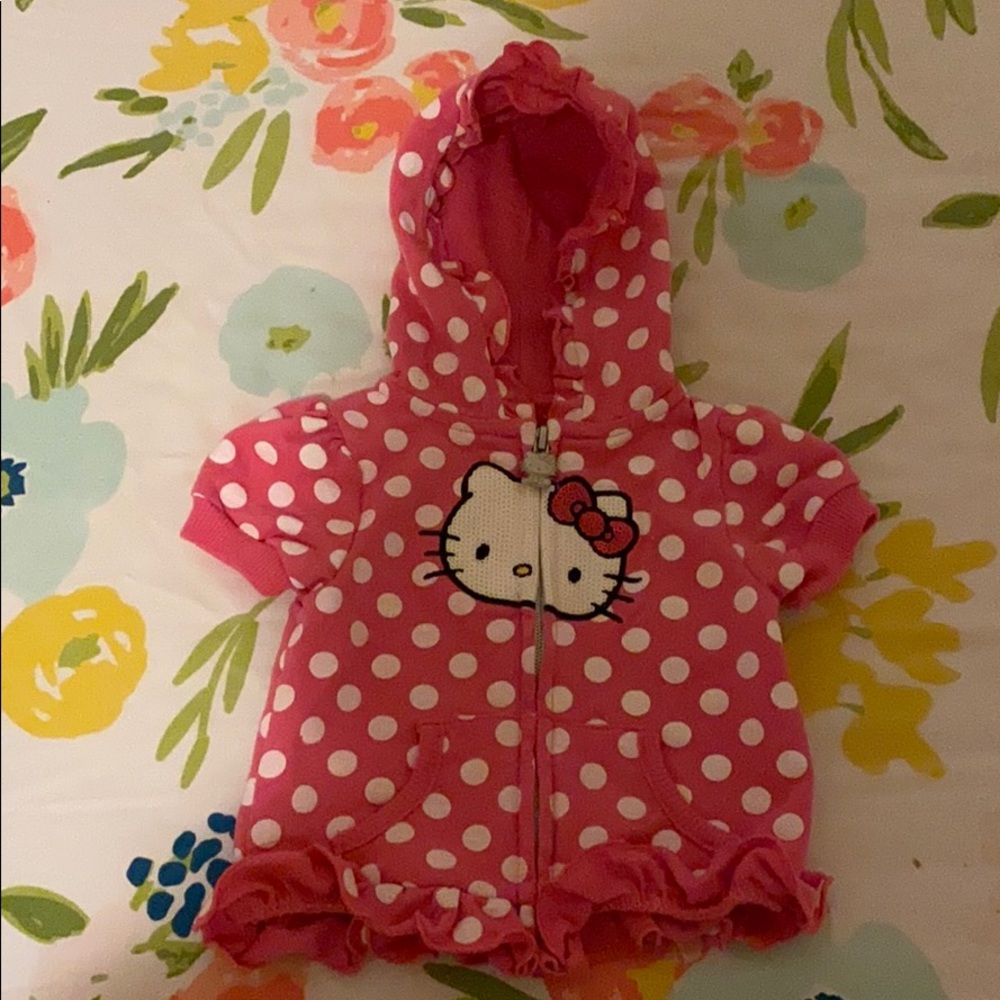 Hello Kitty Hooded Top
